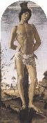 Sandro Botticelli St Sebastian (mk36) oil